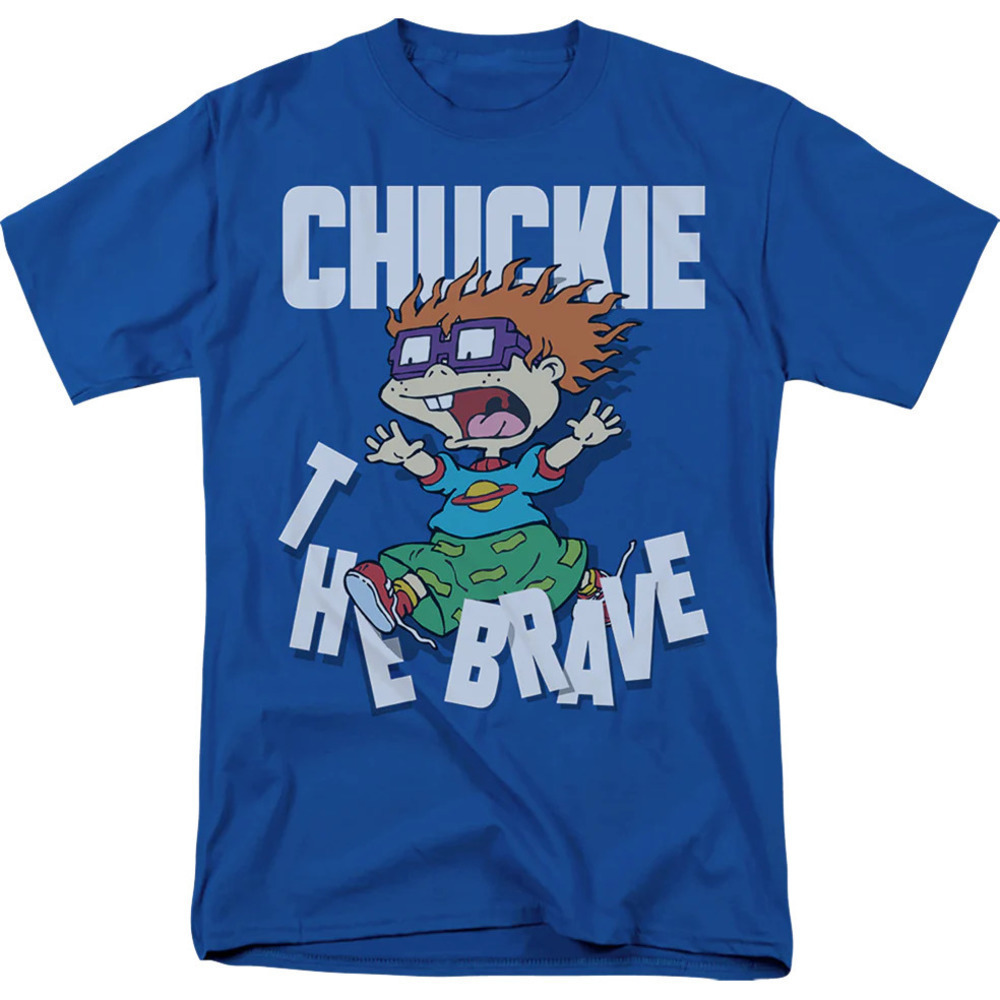 Rugrats Chuckie Brave Cartoon Fan Gift Unisex T-Shirt